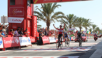 El Ayuntamiento de Sagunto hace un balance positivo de la 6ª etapa de la Vuelta que finalizó en la playa de Puerto de Sagunto