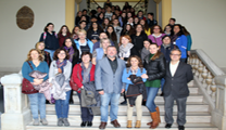 El Ayuntamiento de Sagunto recibe a los estudiantes del programa europeo Erasmus Plus