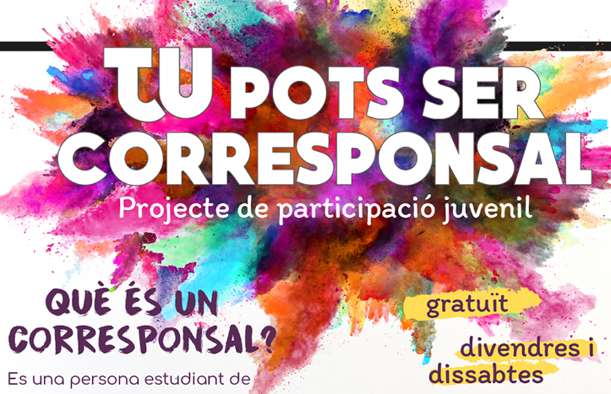 Juventud e Infancia abre el plazo para la inscripción de los nuevos Corresponsales de los IES