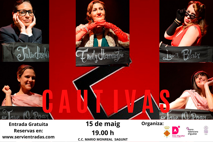 La obra de teatro 'Cautivas' trasladará al público al Hollywood de los años 50