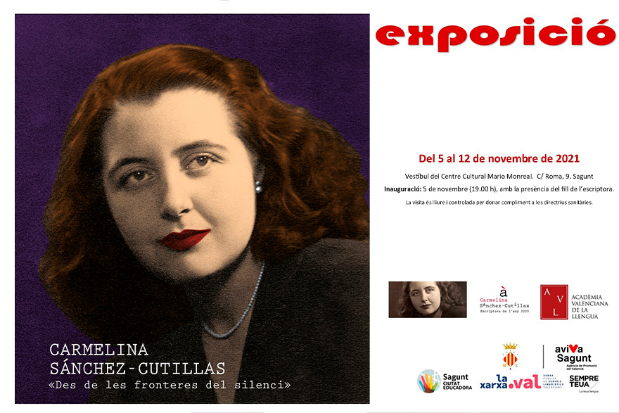 Sagunto acoge la exposición dedicada a Carmelina Sánchez-Cutillas