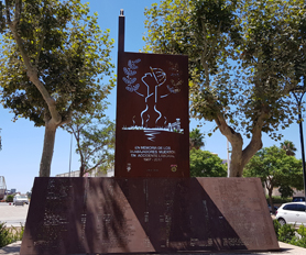  Homenaje a los trabajadores fallecidos en Altos Hornos en las fiestas de Puerto de Sagunto