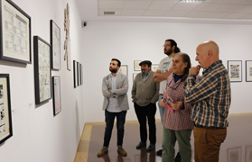  La exposición ‘El Víbora. La Cúpula, cuarenta años y un día de cómic underground’ se ha inaugurado hoy en el Centro Cívico