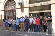 Sagunto se solidariza con las víctimas del atentado de Niza