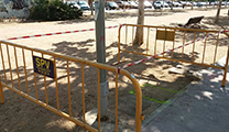 Comienzan las obras de reemplazo de las farolas del bulevar de Churruca