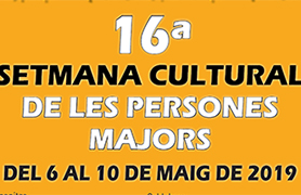 Comienza la 16ª Semana Cultural de las Personas Mayores en Sagunto 