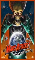 Mars Attacks! se proyectará este domingo en el Mario Monreal