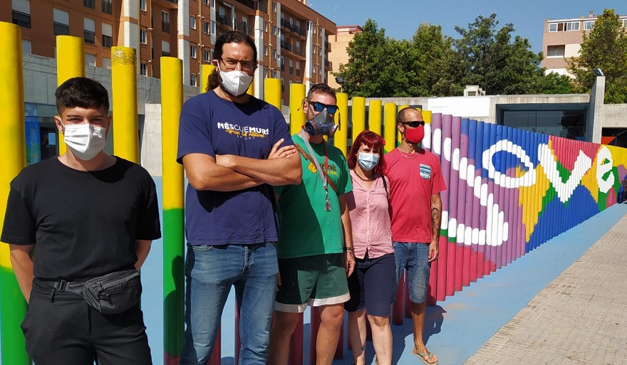 Arranca la quinta edición del festival de arte urbano Mésquemurs