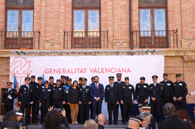 Veintitrés agentes de la Policía Local de Sagunto son galardonados por su trayectoria profesional y por actuaciones destacadas en 2018
