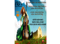 Cultura programa el concierto de primavera de la Lira Saguntina