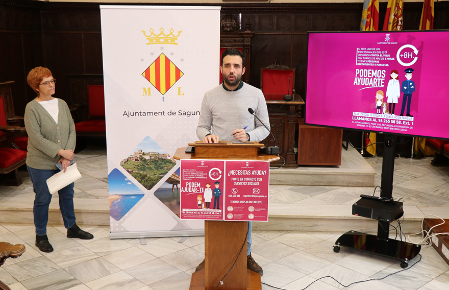 El alcalde presenta un plan de conciliación familiar para profesionales que trabajan para frenar la crisis del coronavirus y otras iniciativas