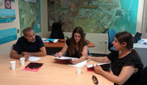 Las delegaciones de Participación Ciudadana y Movilidad Urbana analizan el estado de las peticiones ciudadanas del libro MUS