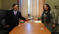 Una delegación china de la ciudad de Zhaoqing visita Sagunto 