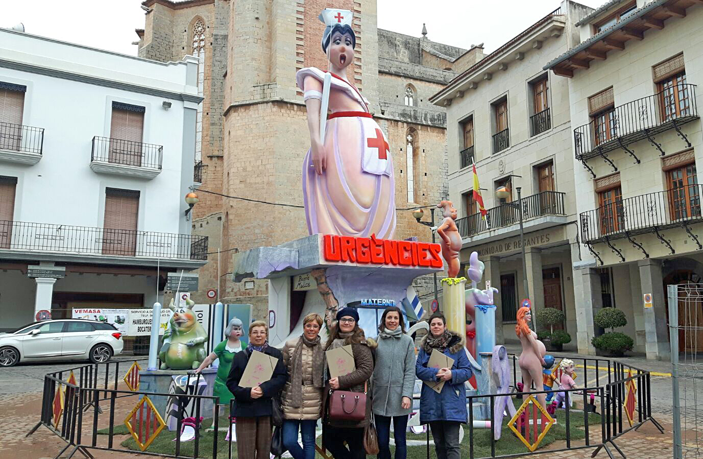 Los monumentos que optan al premio a la Falla Más Igualitaria ya se han valorado