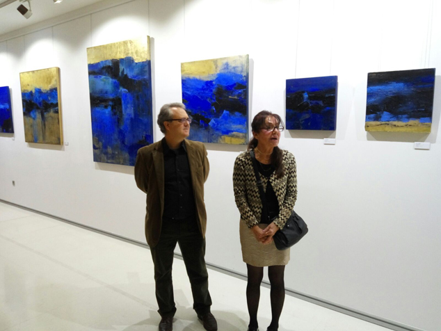 Inauguradas las exposiciones pictóricas “Luz del Mediterráneo: la magia de sus dunas” y “Diálogos”