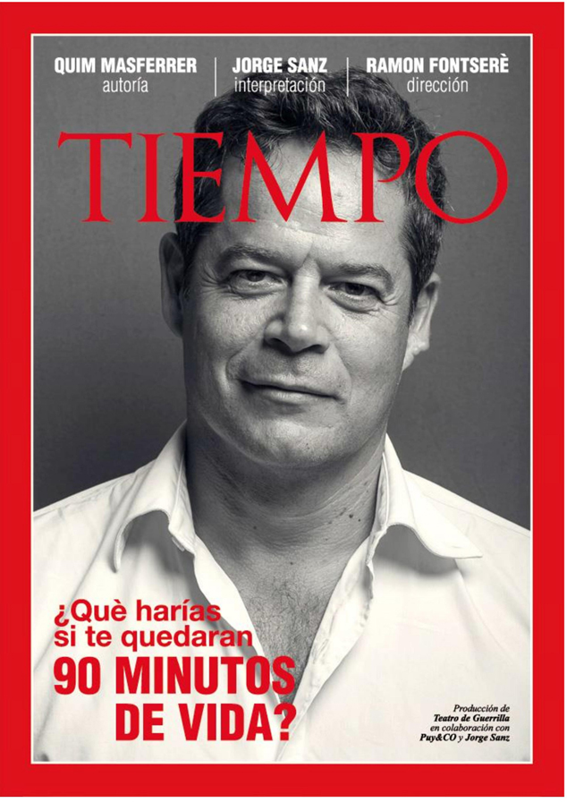 Jorge Sanz protagoniza la obra de teatro “Tiempo” en la Casa de la Cultura de Puerto de Sagunto
