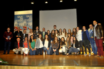 El Ayuntamiento de Sagunto homenajea en la XVI Gala del Deporte a los deportistas, clubes y empresas que han destacado en 2014 