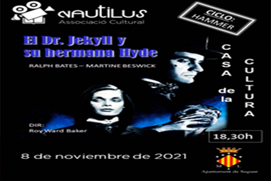  La Casa Municipal de Cultura acoge esta tarde la proyección de la película ‘Dr. Jekyll y su hermana Hyde’