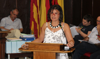 La vicepresidenta de la SAG, Teresa García, hace una valoración positiva de la situación económica de la empresa pública tras el primer semestre del año