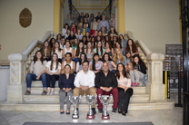 El alcalde recibe a tres equipos del Club Balonmano Morvedre para reconocer sus recientes logros